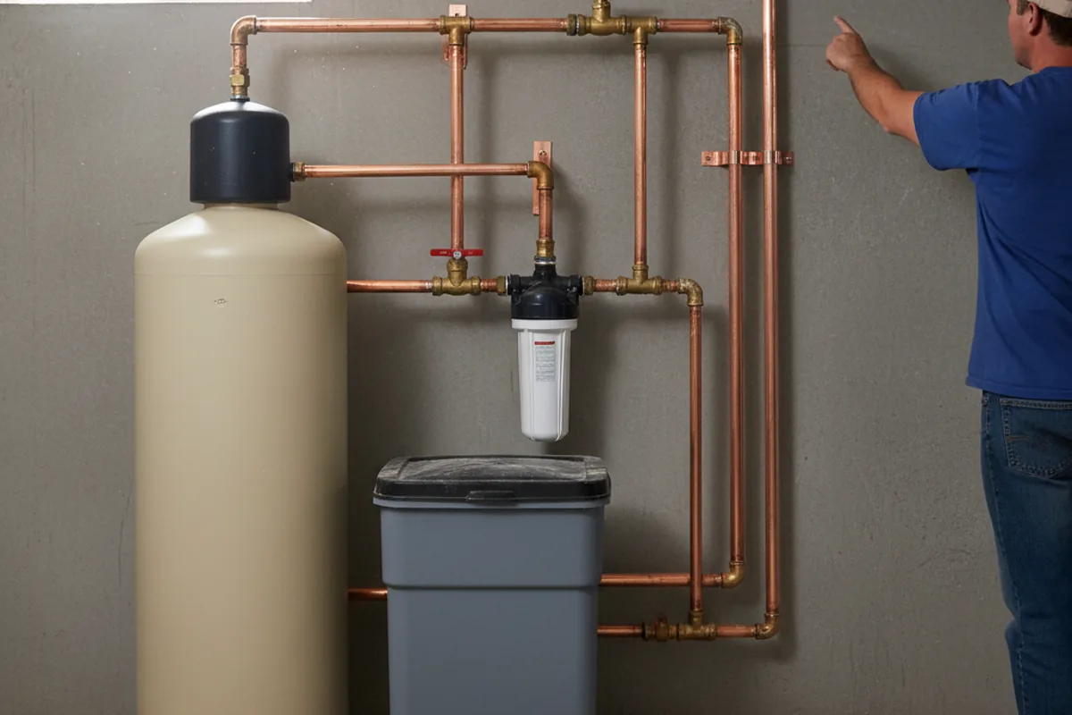 Whole-house water treatment system installed in Edmond
